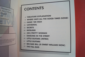 Van Halen - Diver Down Songbook Notenbuch Vocal Guitar
