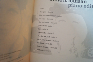Annett Louisan - Piano Edition Songbook Notenbuch Piano Vocal
