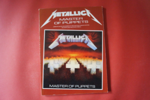 Metallica - Master of Puppets (neuere Ausgabe) Songbook Notenbuch Vocal Guitar