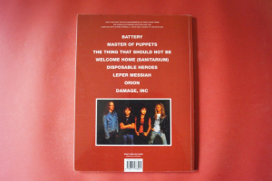 Metallica - Master of Puppets (neuere Ausgabe) Songbook Notenbuch Vocal Guitar