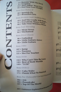 Van Halen - Anthology Songbook Notenbuch Vocal Guitar