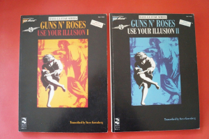 Guns n Roses - Use Your Illusion Vol. 1 & 2 Songbooks Notenbücher Vocal Bass