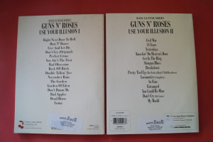 Guns n Roses - Use Your Illusion Vol. 1 & 2 Songbooks Notenbücher Vocal Bass