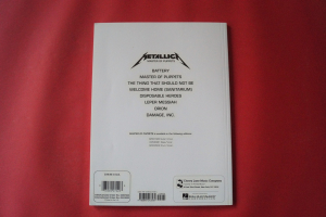 Metallica - Master of Puppets (ältere Ausgabe, ohne Poster) Songbook Notenbuch Vocal Guitar