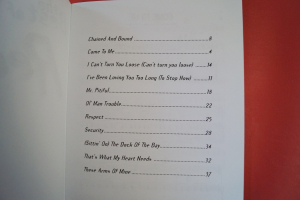 Otis Redding - The Best of Songbook Notenbuch Piano Vocal Guitar PVG