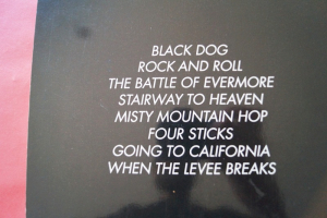 Led Zeppelin - IV (ältere Ausgabe)Songbook Notenbuch Vocal Guitar