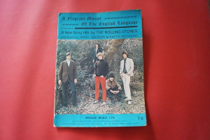Rolling Stones - A flagrant Misuse of the English Language Songbook Notenbuch Piano Vocal Guitar PVG