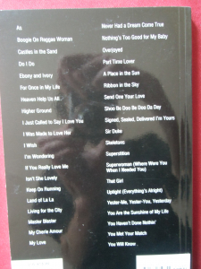 Stevie Wonder - Guitar Chord Songbook Songbook Vocal Guitar Chords