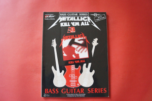 Metallica - Kill em all Songbook Notenbuch Vocal Bass
