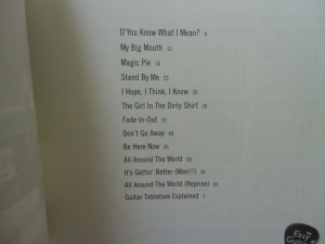 Oasis - Be here now Songbook Notenbuch Vocal Easy Guitar