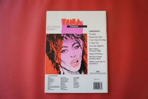 Tina Turner - Hot Songs Songbook Notenbuch Piano Vocal Guitar PVG
