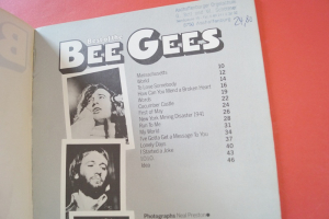 Bee Gees - Best of Songbook Notenbuch Piano Vocal Guitar PVG