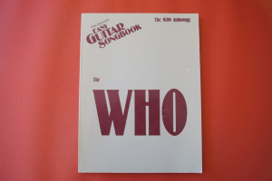 Who - Easy Guitar Anthology Songbook Notenbuch Vocal Easy Guitar