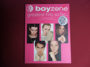 Boyzone - Greatest Hits so far Songbook Notenbuch Piano Vocal Guitar PVG