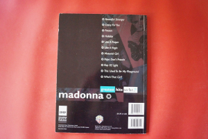 Madonna - Greatest Hits so far Songbook Notenbuch Piano Vocal Guitar PVG