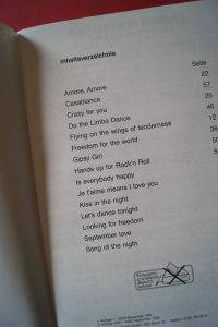 David Hasselhoff - Künstlerportrait Songbook Notenbuch Piano Vocal Guitar PVG