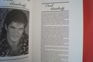 David Hasselhoff - Künstlerportrait Songbook Notenbuch Piano Vocal Guitar PVG