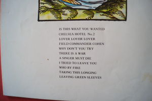 Leonard Cohen - New Skin for the old Ceremony Songbook Notenbuch Piano Vocal Guitar PVG