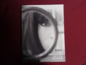 Rose - Les Souvenirs sous ma Frange Songbook Notenbuch Piano Vocal Guitar PVG