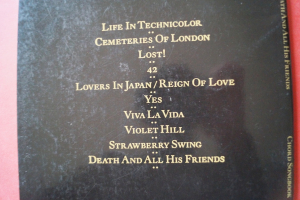 Coldplay - Viva la Vida Songbook Vocal Guitar Chords