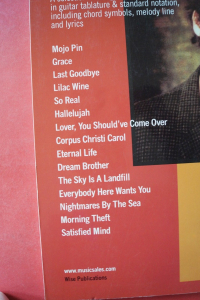 Jeff Buckley - Grace & other Songs Songbook Notenbuch Vocal Guitar