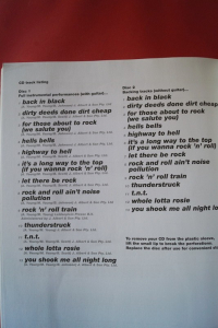 ACDC - Play Guitar with (mit 2 CDs) Songbook Notenbuch Vocal Guitar
