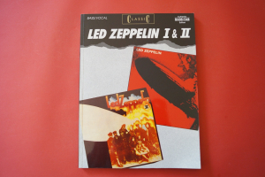 Led Zeppelin - I & II Songbook Notenbuch Vocal Bass
