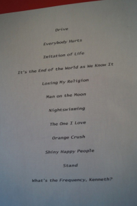 R.E.M. - Best of Songbook Notenbuch Vocal Easy Guitar