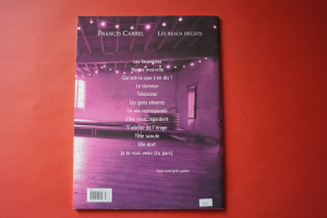 Francis Cabrel - Les Beaux Dégats Songbook Notenbuch Piano Vocal Guitar PVG