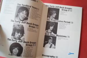 Jeff Beck - Original Guitar Techniques Songbook Notenbuch Guitar