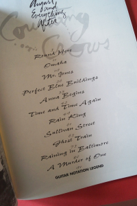 Counting Crows - August and everything after Songbook Notenbuch Vocal Guitar