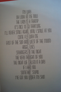 Frank Sinatra - Gold Classics (ältere Ausgabe) Songbook Notenbuch Piano Vocal Guitar PVG