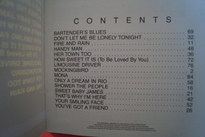 James Taylor - The Best of for Guitar Songbook Notenbuch Vocal Guitar