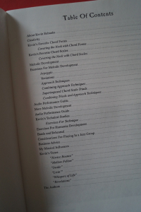 Kevin Eubanks - Creative Guitarist Notenbuch Guitar