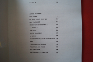 Maxime Le Forestier - 15 Chansons Songbook Notenbuch Vocal Guitar