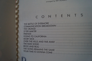 Led Zeppelin - Guitar Superstar Series (More) Songbook Notenbuch Vocal Guitar