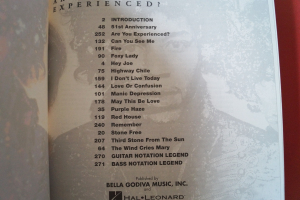 Jimi Hendrix - Are you experienced Songbook Notenbuch für Bands (Transcribed Scores)