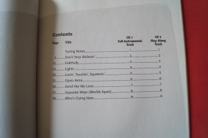 Journey - Ultimate Bass Playalong (mit 2 CDs) Songbook Notenbuch Vocal Bass