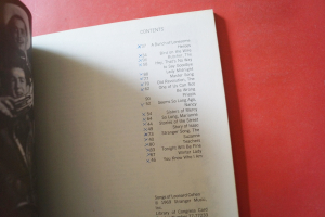 Leonard Cohen - Songs of Songbook Notenbuch Vocal Guitar