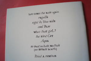 Eurythmics - Touch Songbook Notenbuch Piano Vocal Guitar PVG