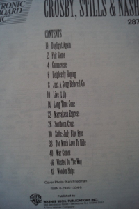 Crosby Stills Nash - The Best of Songbook Notenbuch Vocal Easy Keyboard