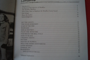 Metallica - 1983-88 (mit Audiocode) Songbook Notenbuch Guitar Signature Licks