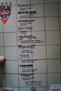 Mötley Crüe - Crüe Fest Songbook Notenbuch Vocal Guitar