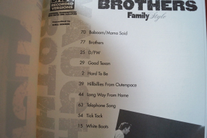 Vaughan Brothers - Family Style Songbook Notenbuch Vocal Bass