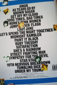 Rolling Stones - Best of Volume 1 Songbook Notenbuch Piano Vocal Guitar PVG
