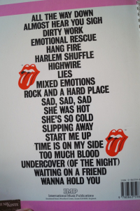 Rolling Stones - Best of Volume 3 Songbook Notenbuch Piano Vocal Guitar PVG