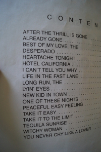 Eagles - Best of for Guitar Volume 1 & 2 Songbooks Notenbücher Vocal Guitar