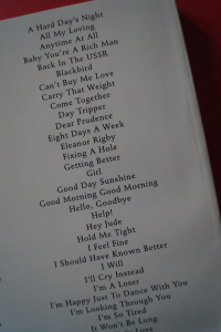 Beatles - For Guitar Songbook Notenbuch Vocal Guitar