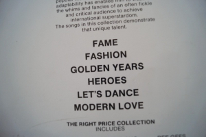 David Bowie - 6 Songs Songbook Notenbuch Piano Vocal Guitar PVG