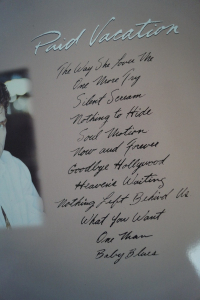 Richard Marx - Paid Vacation Songbook Notenbuch Piano Vocal Guitar PVG